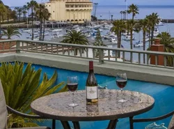 The Avalon Hotel in Catalina Island