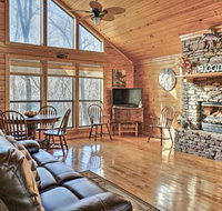 Roomy Riverfront Trout Valley Cabin with Fishing - Accommodation Indiana