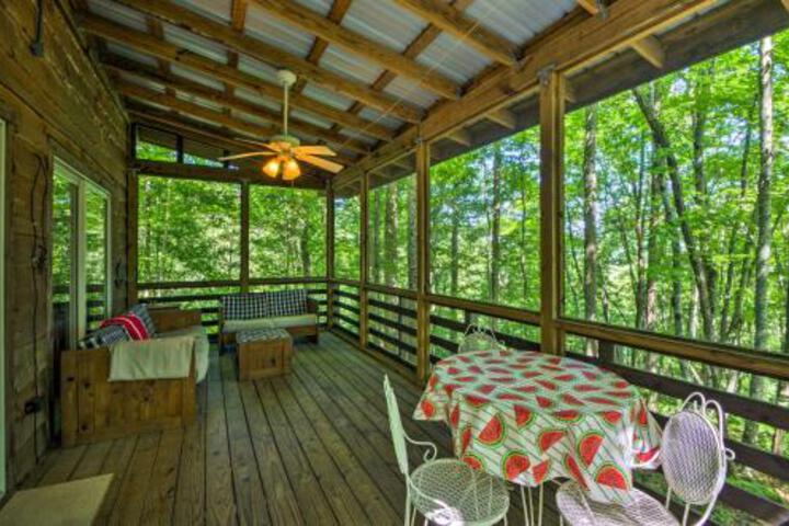 Serene Robbinsville Cabin W / Screened Porch & Grill - thumb 6