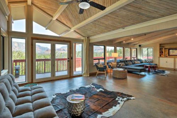 Sedona Home W / Stunning Mtn Views Fire Pit & Deck! - thumb 5