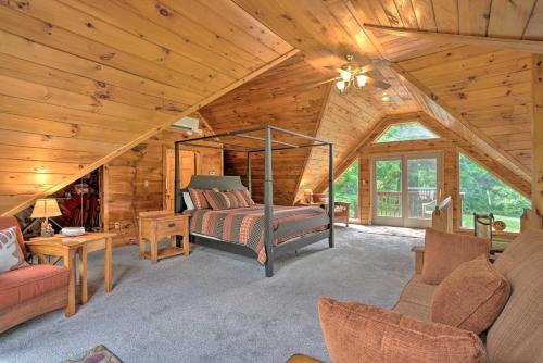 3 Acre Benezette Cabin With Hot Tub Grill & Mtn View - thumb 5