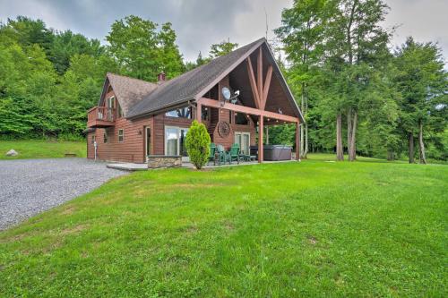 3 Acre Benezette Cabin With Hot Tub Grill & Mtn View - thumb 2