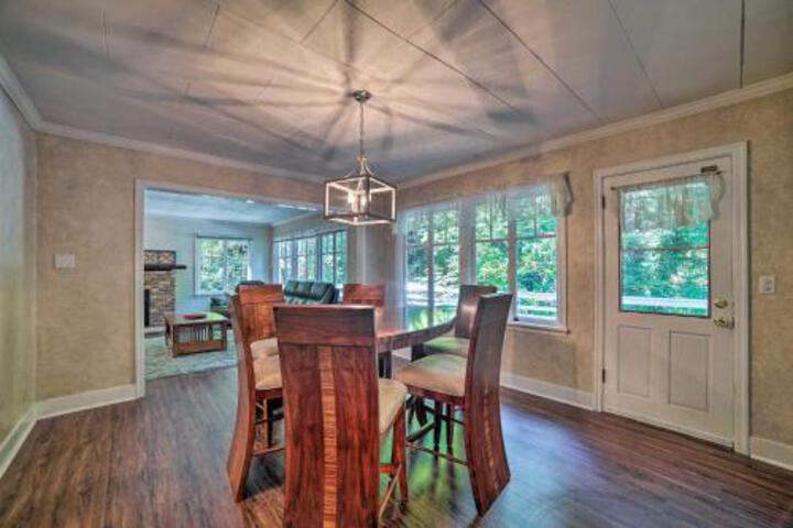 Riverfront Cottage In Redwoods W / Decks + Beach! - thumb 2