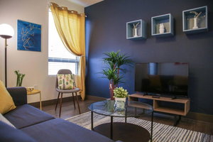 URBAN DECO 1BR APT IN HISTORIC LOCKERBIE DISTRICT