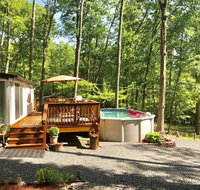 Pocono cabin PRIVATE pool Shawnee/Camelback - Accommodation Indiana