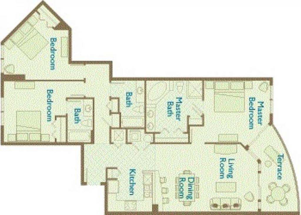 0709 - 3 Bedroom 3 Bath. Living Room And Master Bedroom Face The Gulf! - thumb 1