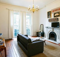 Apartment B  Stunning, Art-Filled Apt in 19th C Building Apt B - Accommodation Indiana