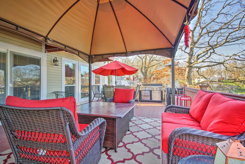Home With Deck, And Dock On Lake Of The Ozarks! - thumb 3