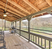 Mountain View Getaway with Boat Ramp on White River! - Accommodation Indiana