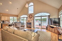 Waterfront Haven on Milton Pond with Boat Dock Accommodation Indiana