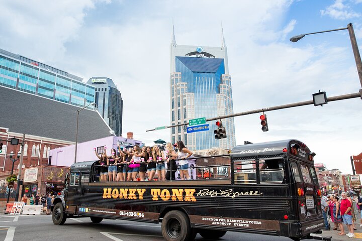 Nashville's Private Roofless Party Bus Experience - thumb 3
