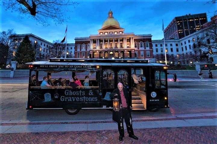 Boston Ghosts & Gravestones Night-Time Trolley Tour - thumb 1
