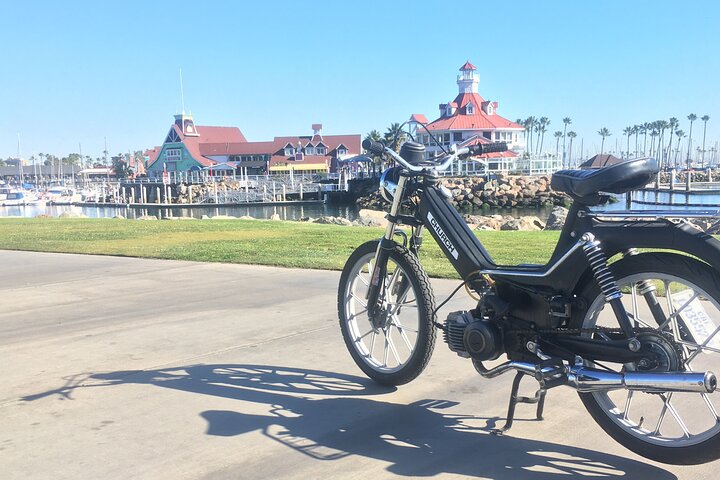 Long Beach California Vintage Moped Rental 24-Hour